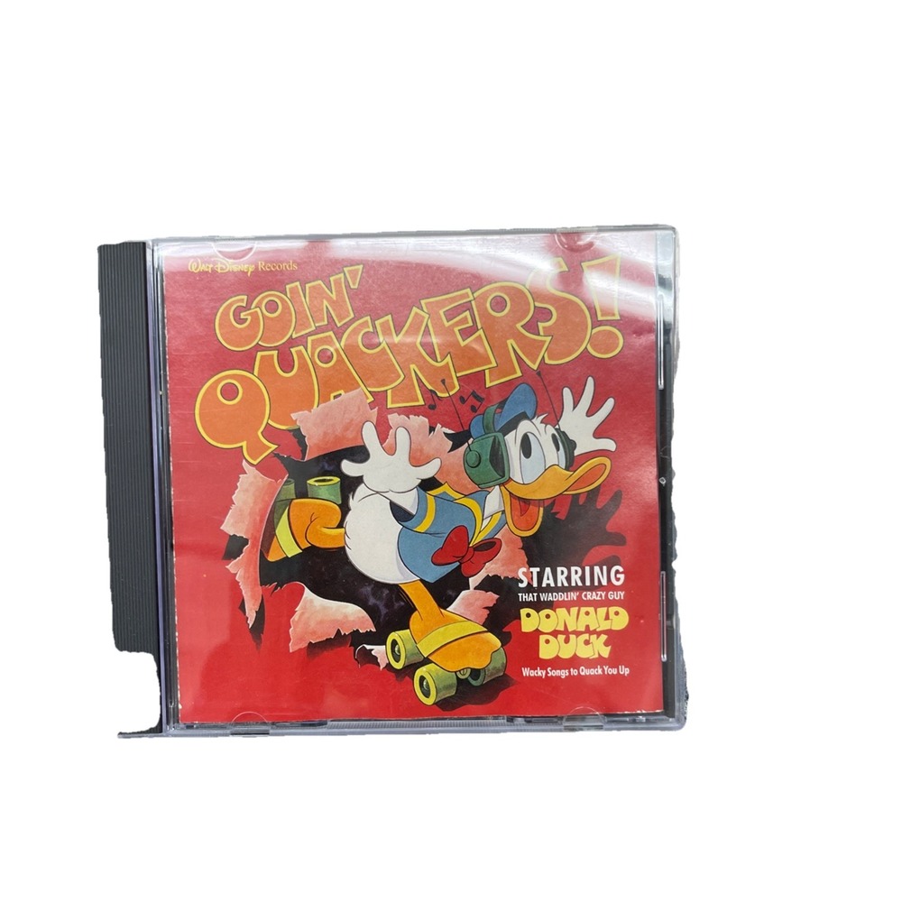 Goin' Quackers by‎ Disney (CD, Dec-1995, Walt Disney) H94
